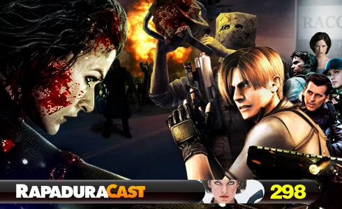 RapaduraCast 298 - Resident Evil: Dos Games aos Cinemas